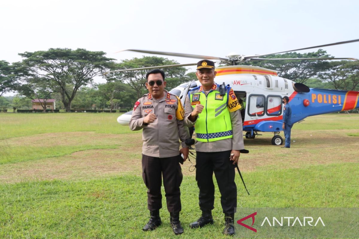 Kapolda Sumut pantau arus mudik H-2 Lebaran di Asahan