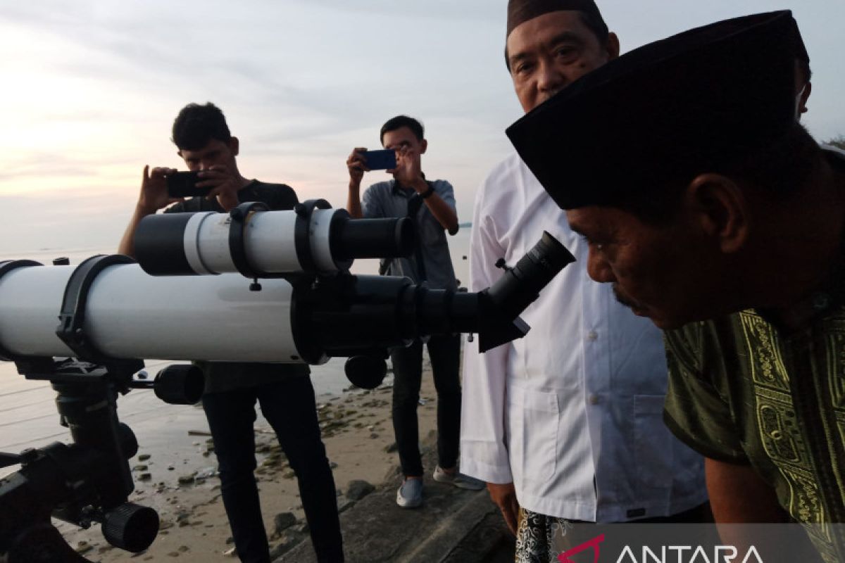 Kemenag: Hilal 1 Syawal 1444 tidak terlihat di Belitung