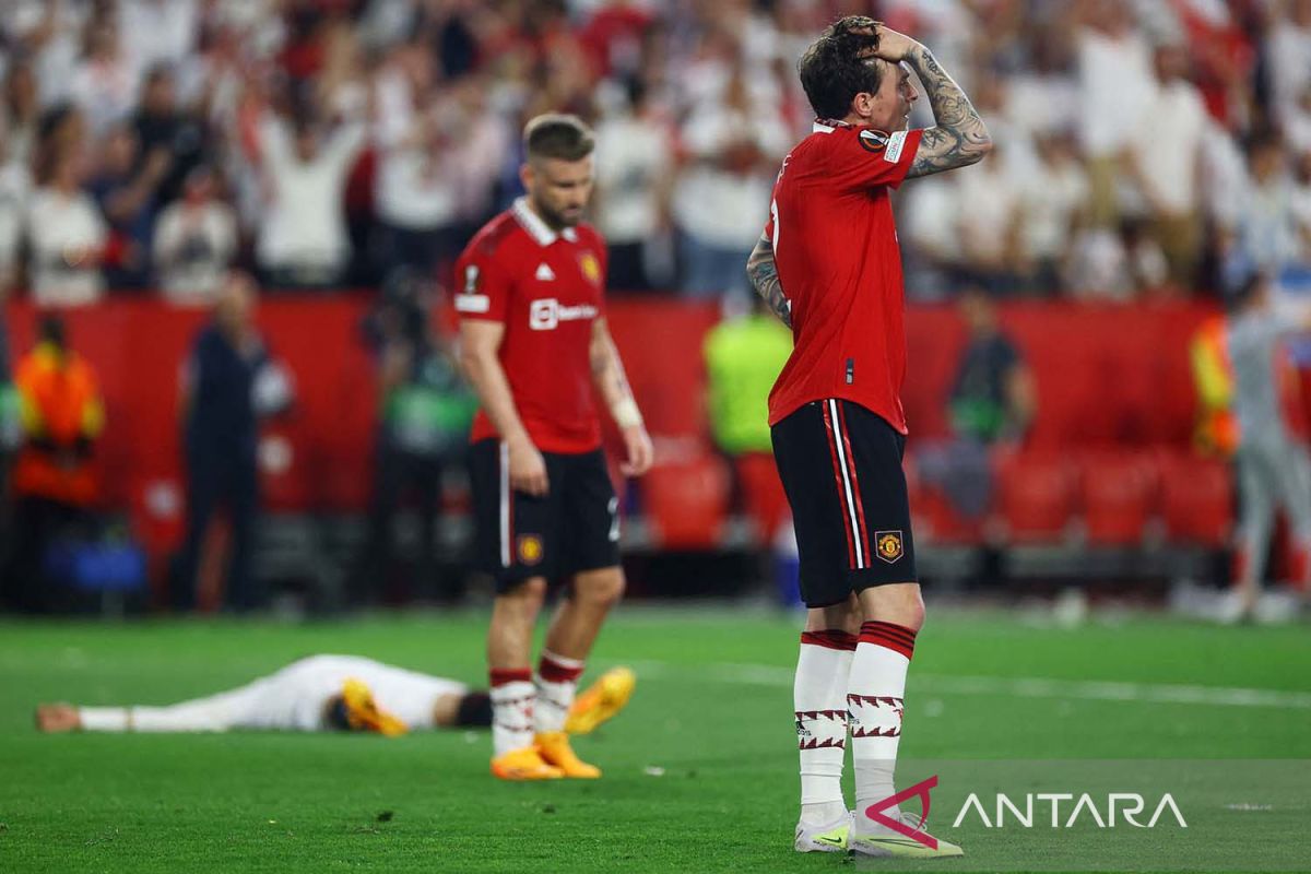 Blunder Maguire dan De Gea buat Manchester United disingkirkan Sevilla dari Liga Europa