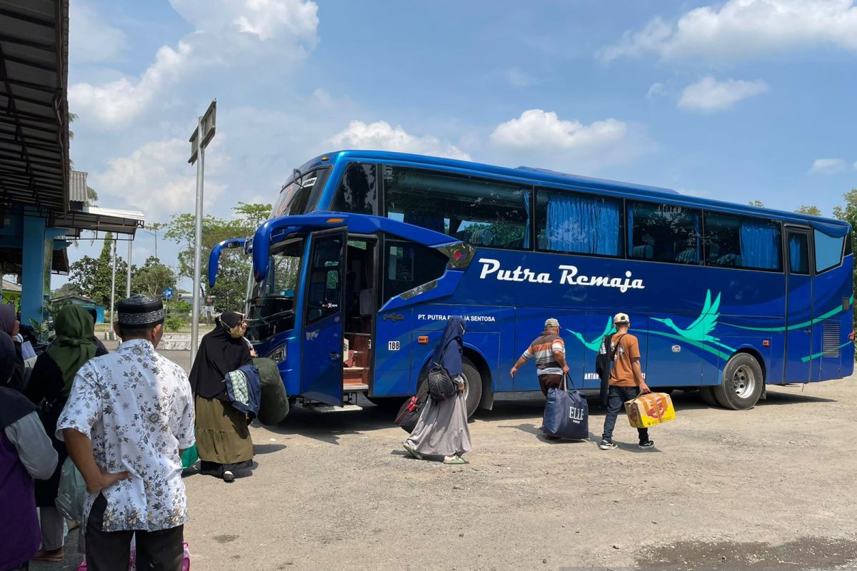 Jumlah pemudik yang datang ke Metro Lampung meningkat 11,4 persen