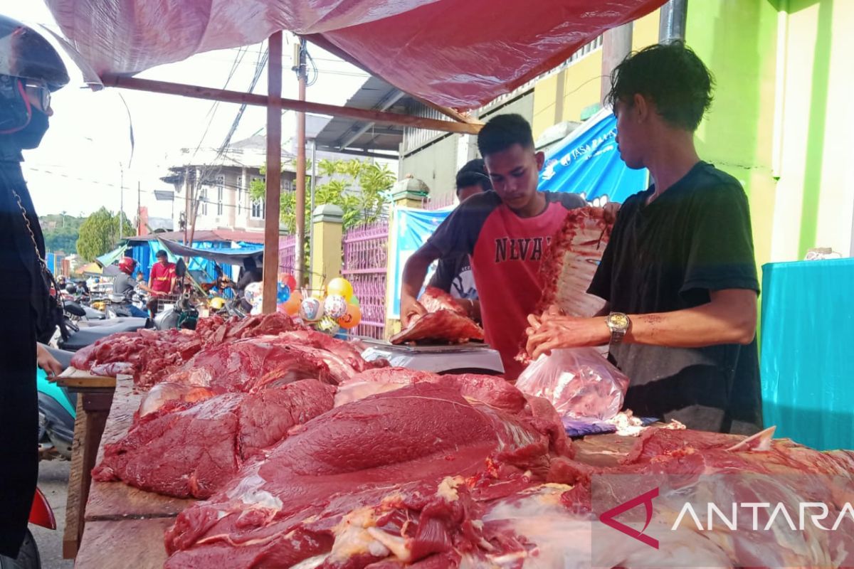 Di Baubau, harga daging sapi capai Rp150 ribu per kg