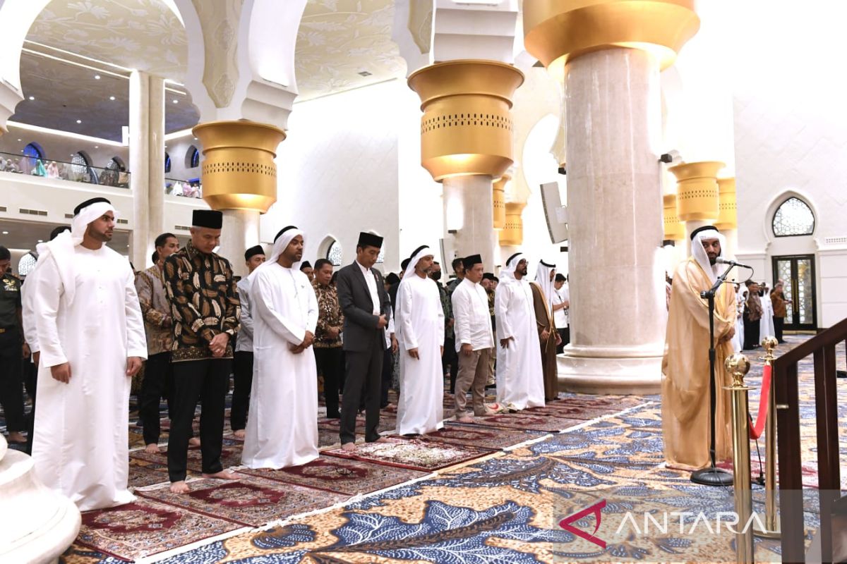 Jokowi: Masjid Jokowi di Abu Dhabi tanda keakraban RI-PEA