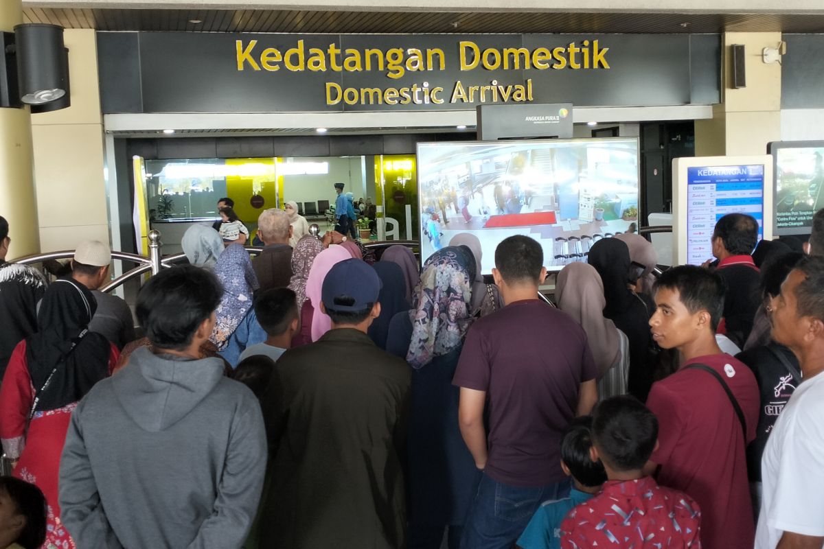 Jumlah pemudik di Bandara Internasional Minangkabau catat rekor baru