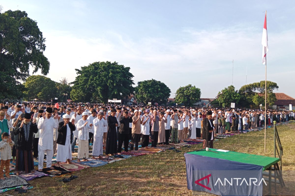 Ribuan warga laksanakan Shalat Id di Alun-alun Selatan Yogyakarta