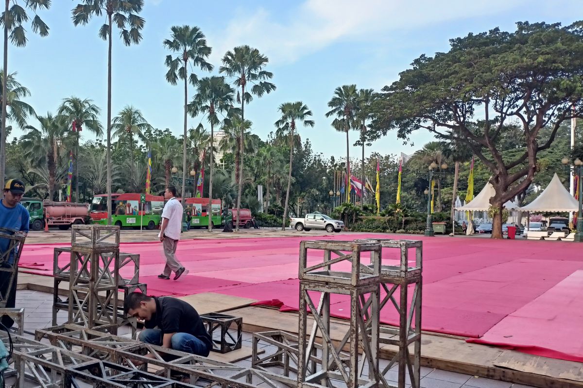 Pemprov DKI siapkan lokasi shalat Idul Fitri di lapangan Balai Kota