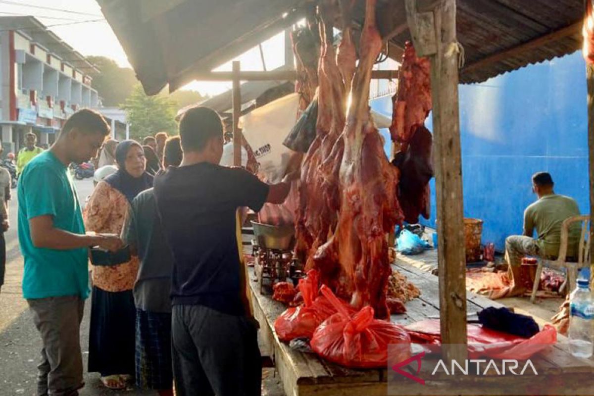 Meugang Hari Raya Idul Fitri, Pemko Sabang sembelih 57 ekor ternak