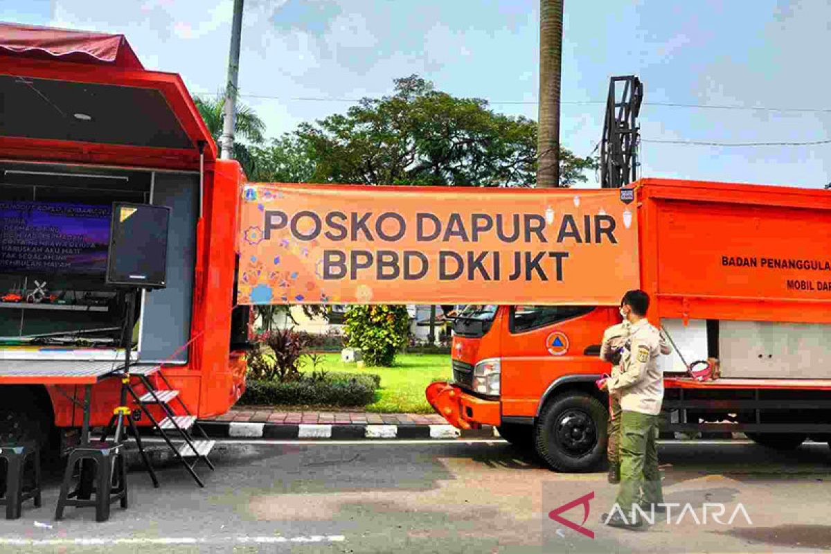 BPBD DKI buka Posko Dapur Air di Laksamana Malahayati hingga 25 April