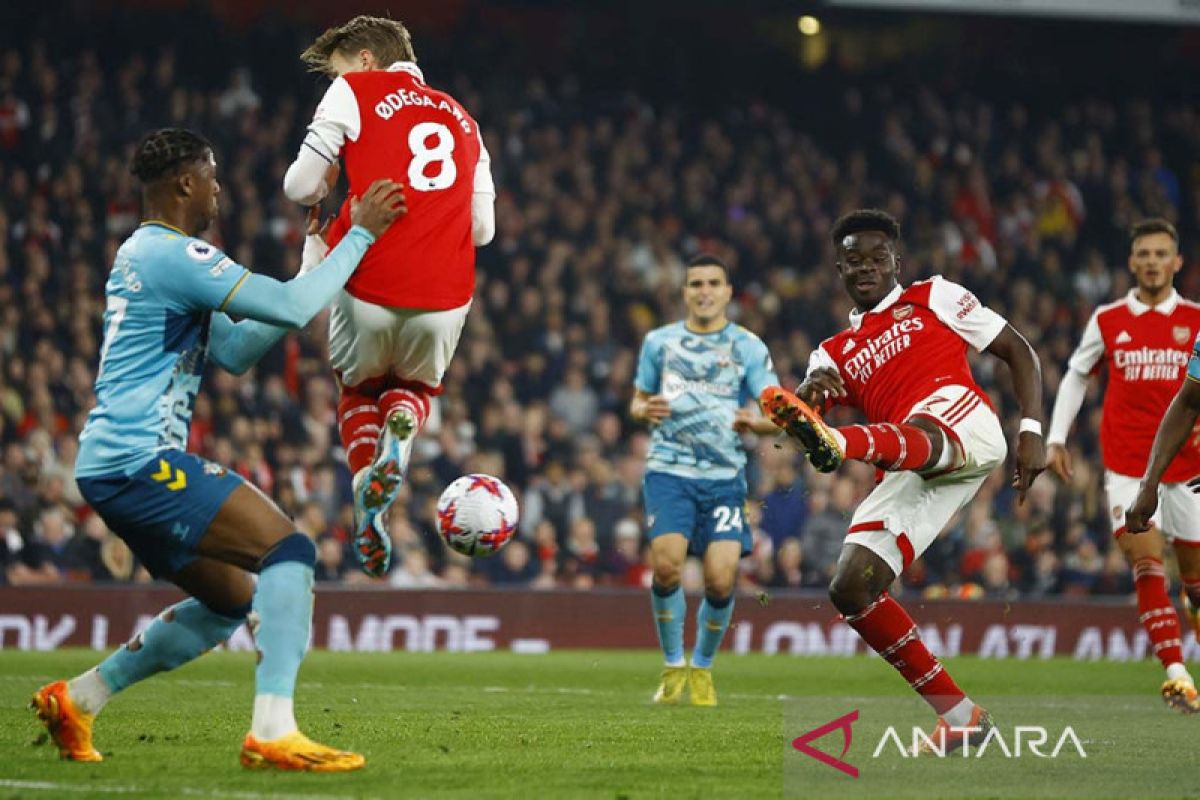 Arsenal gagal raih kemenangan usai ditahan imbang Southampton 3-3