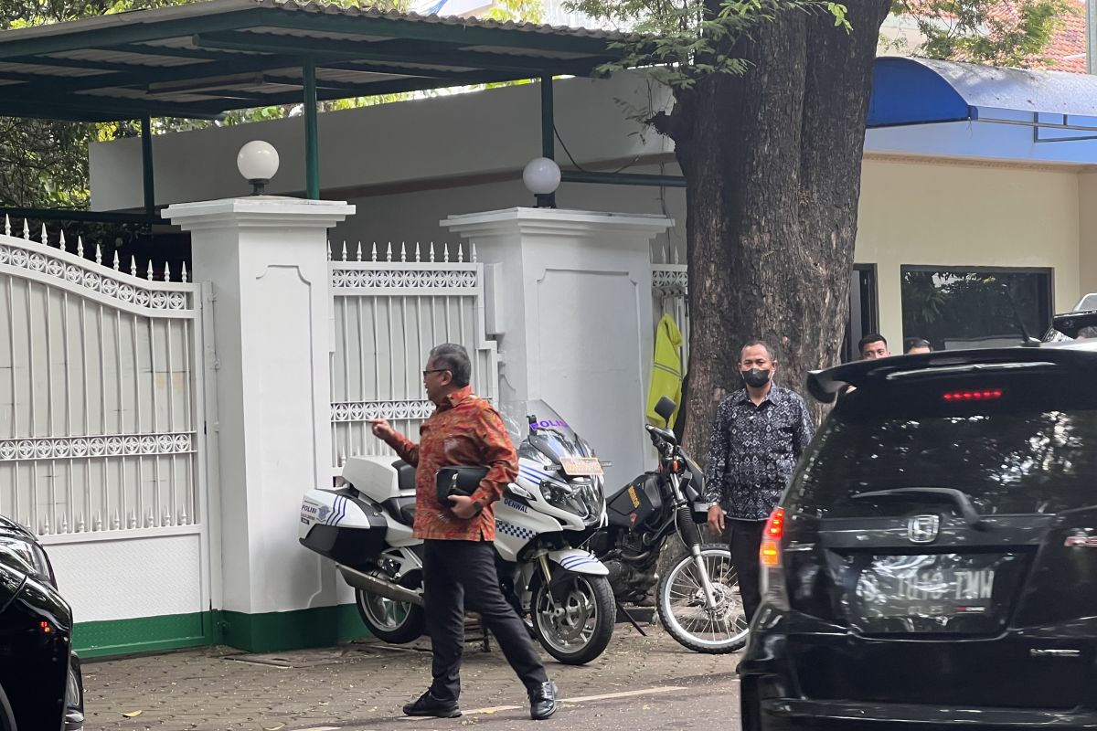 Elit PDI Perjuangan berlebaran ke kediaman Megawati