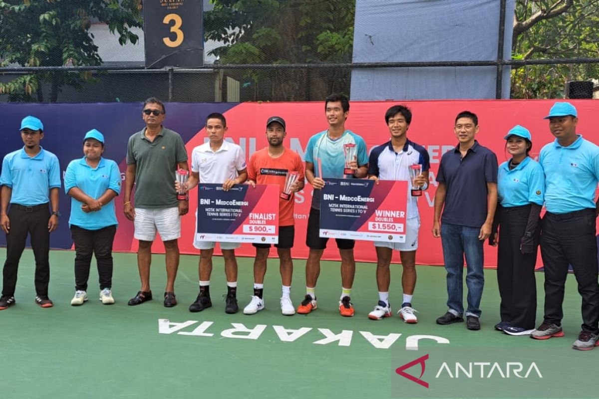 Ray Ho/Sun Fajing juarai BNI-Medco Energi International Tennis seri II