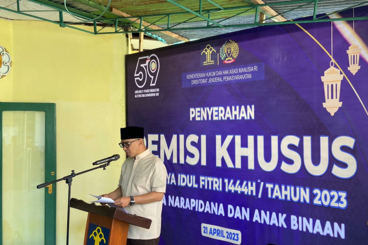 576 WBP di Sulawesi Utara dapat remisi khusus Idul Fitri