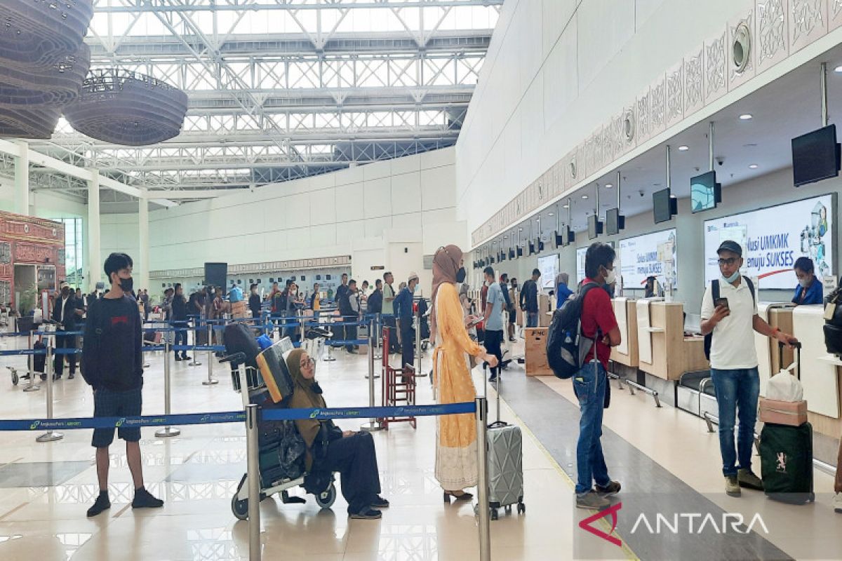 Bandara Syamsudin Noor catat 73.619 penumpang selama mudik Lebaran