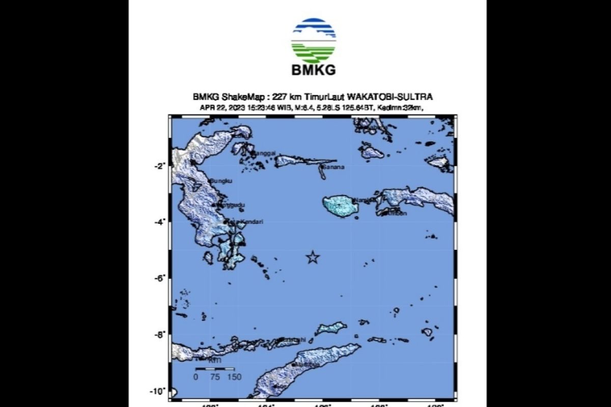 Fault causes M6.4 quake in Banda Sea, Maluku: BMKG