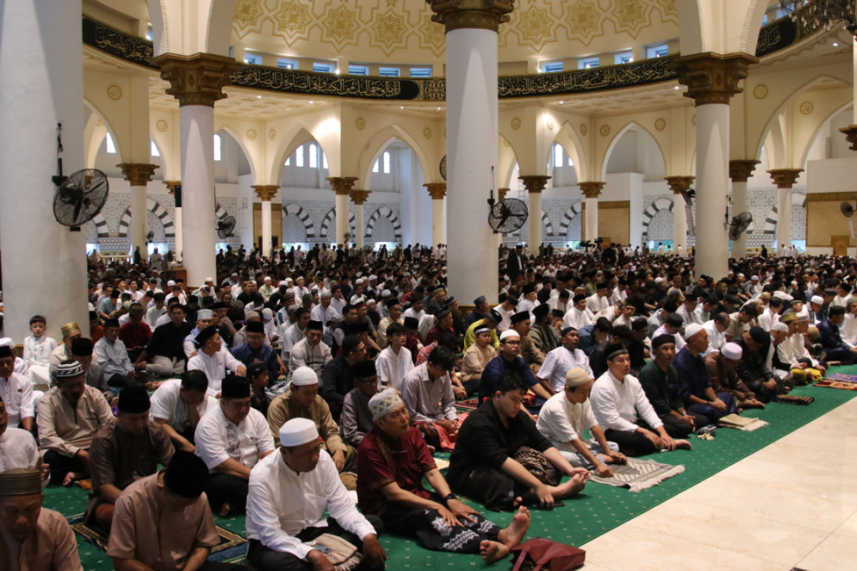 Gubernur Kalbar laksanakan Salat Id di Mesjid Raya Mujahidin Pontianak