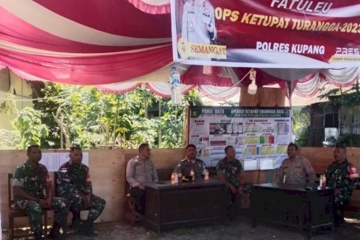 Kapolres Kupang apresiasi TNI  perkuat operasi ketupat 2023