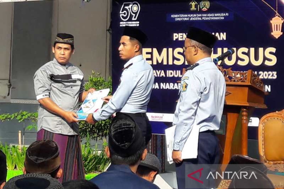 Idul Fitri, 86 warga binaan Rutan Temanggung terima remisi khusus