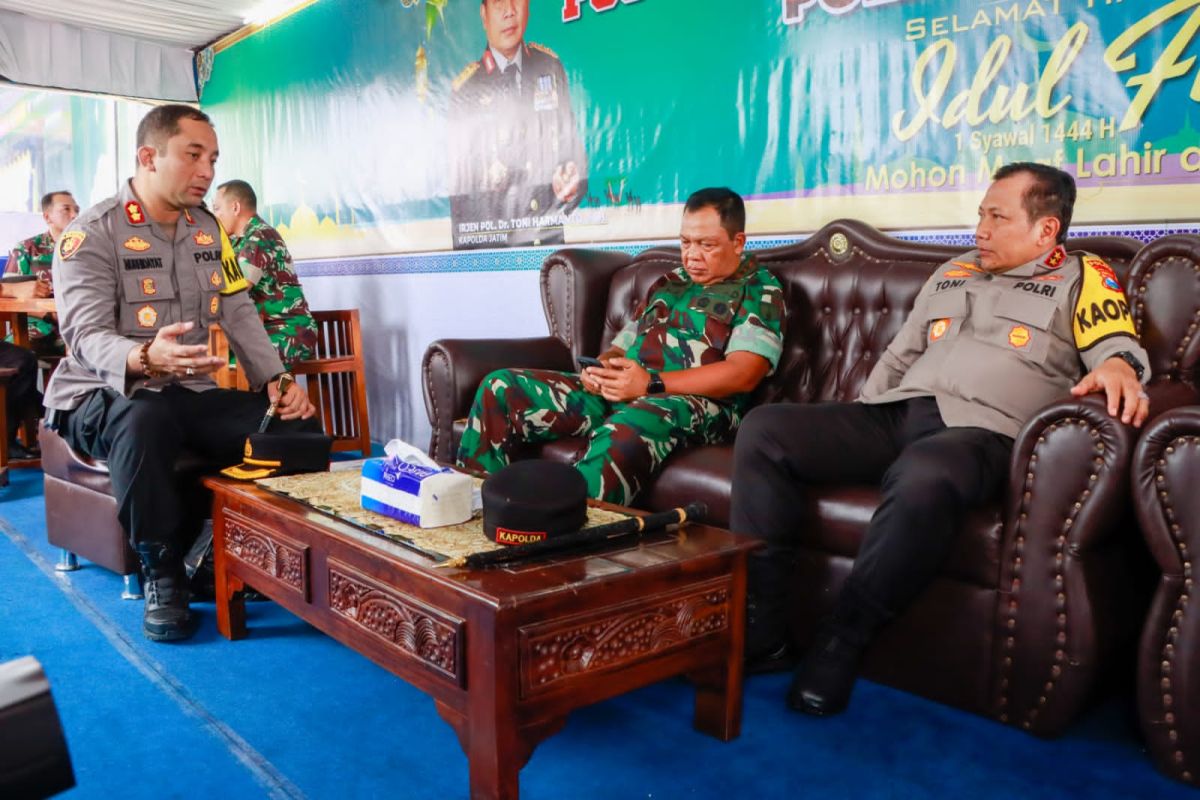 Polres Jombang memfasilitasi balik gratis ke Surabaya