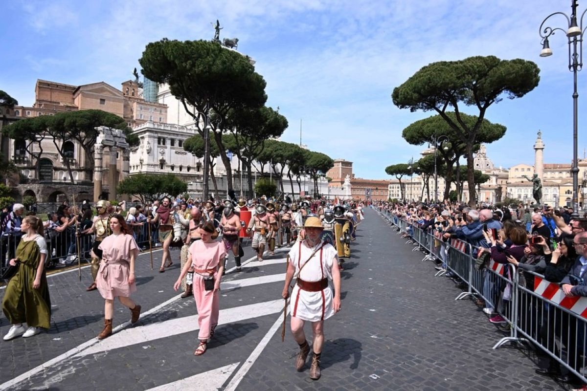 Kota Roma rayakan ulang tahun ke-2.776