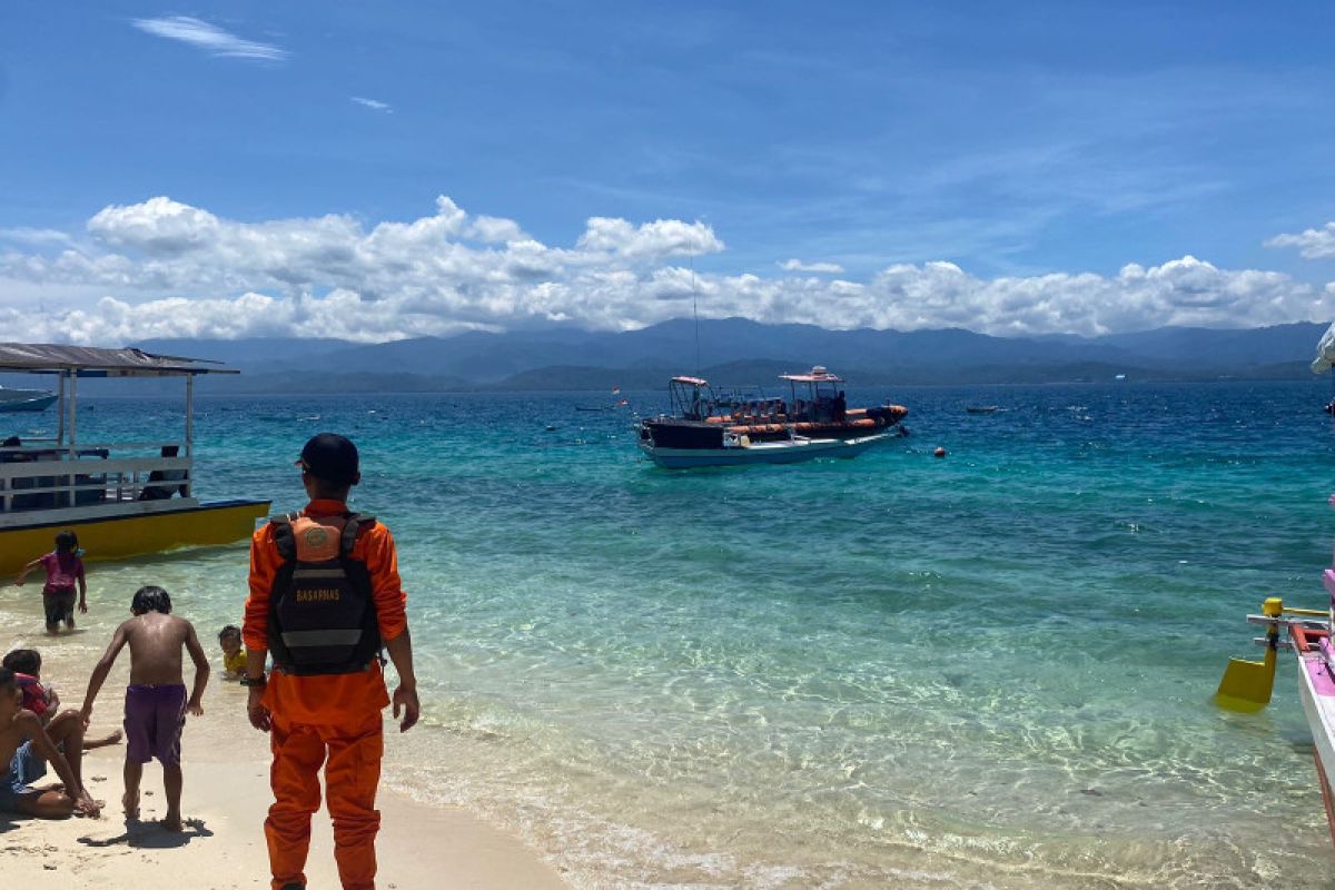 Personel SAR Palu pantau tempat wisata saat libur Lebaran