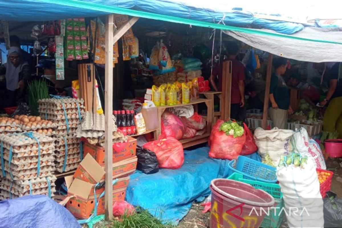 Pasar Phara Sentani masih sepi saat libur Lebaran 2023