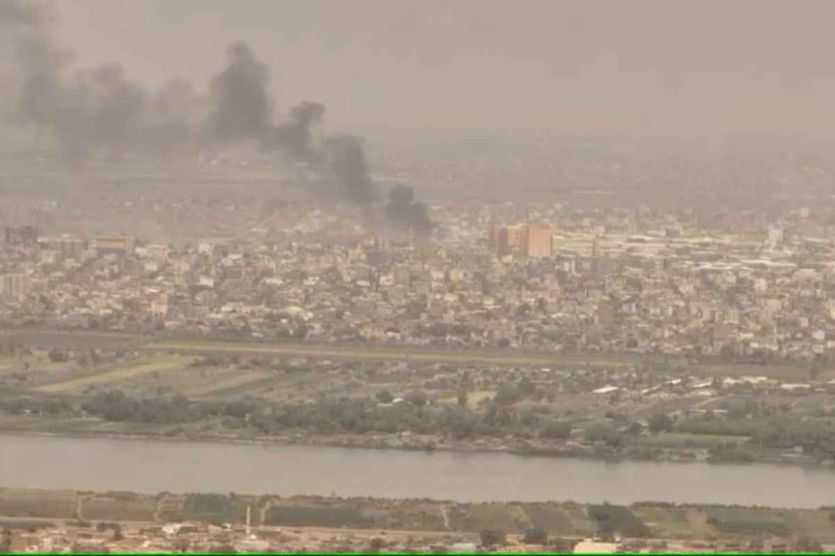 Serangan udara guncang Khartoum di tengah gencatan senjata