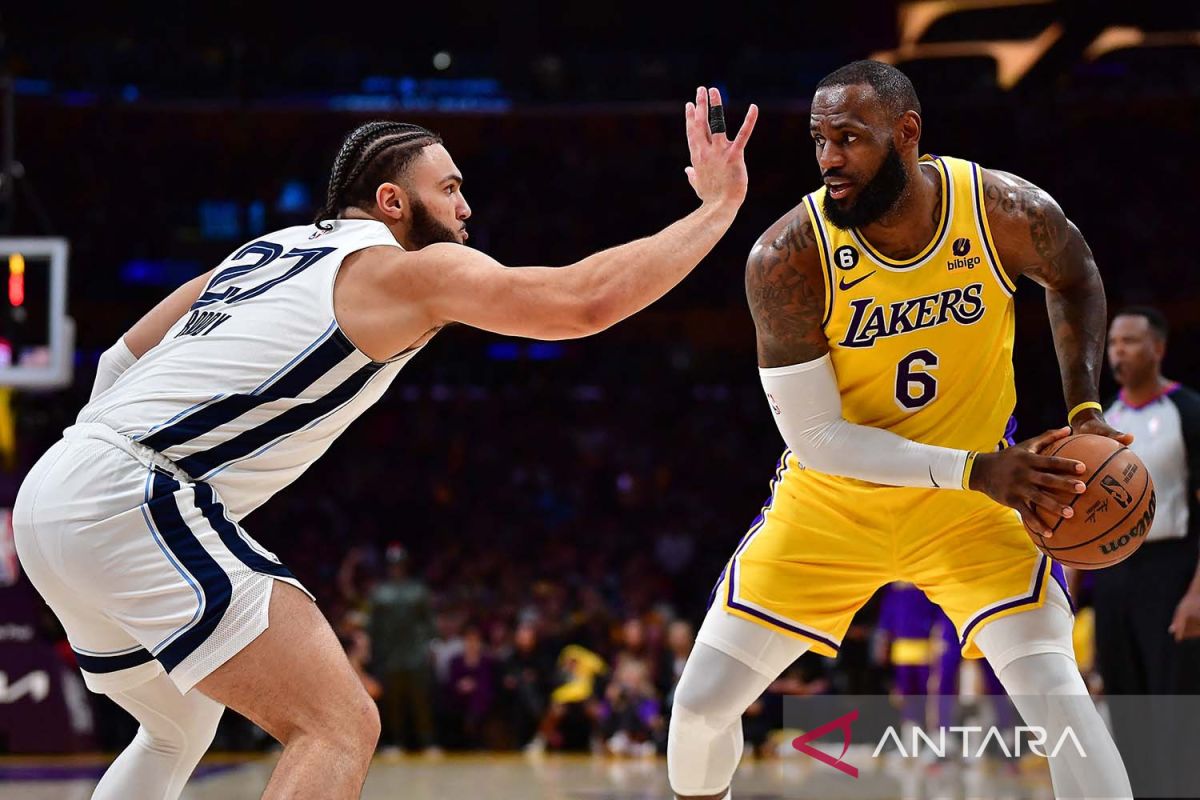 Lakers amankan gim pertama, kalahkan Warriors di semifinal wilayah