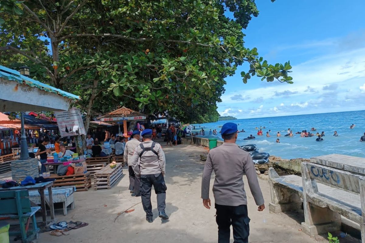 Ditpolairud Polda Maluku gencar patroli rutin di lokasi wisata