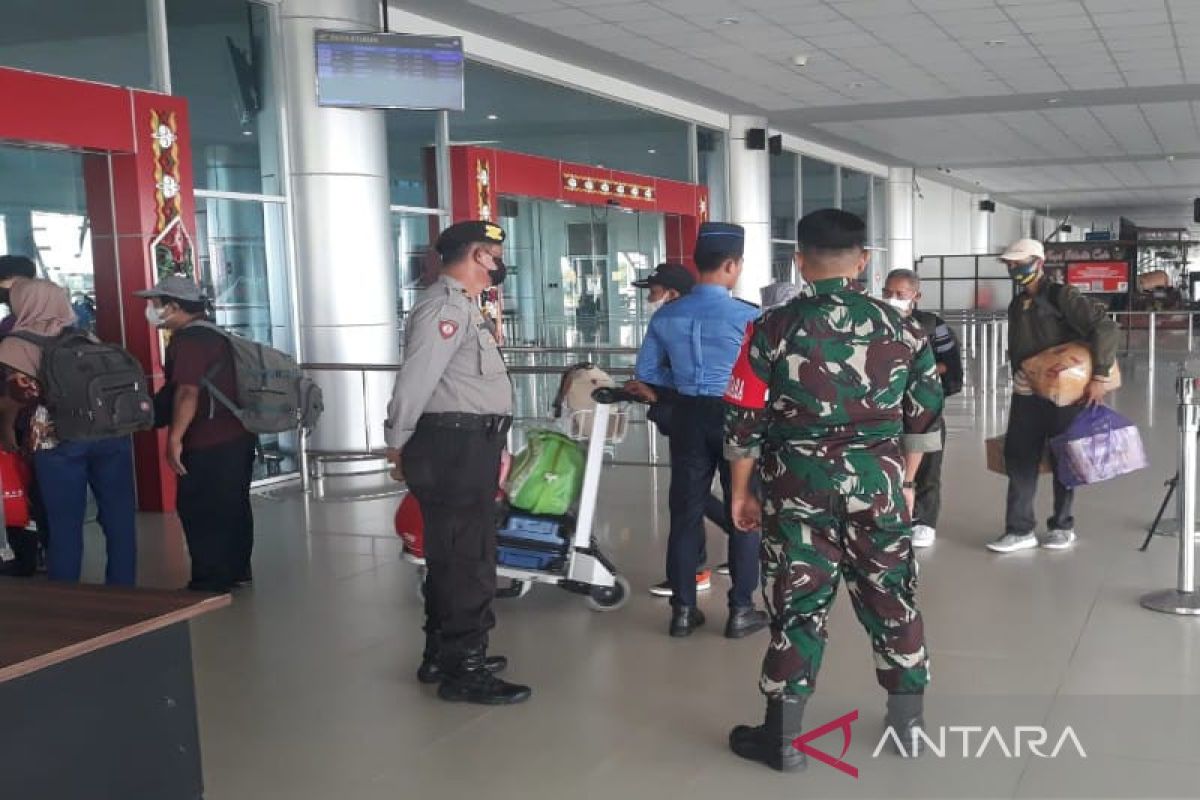 Polresta Palangka Raya tingkatkan keamanan bandara jelang arus balik