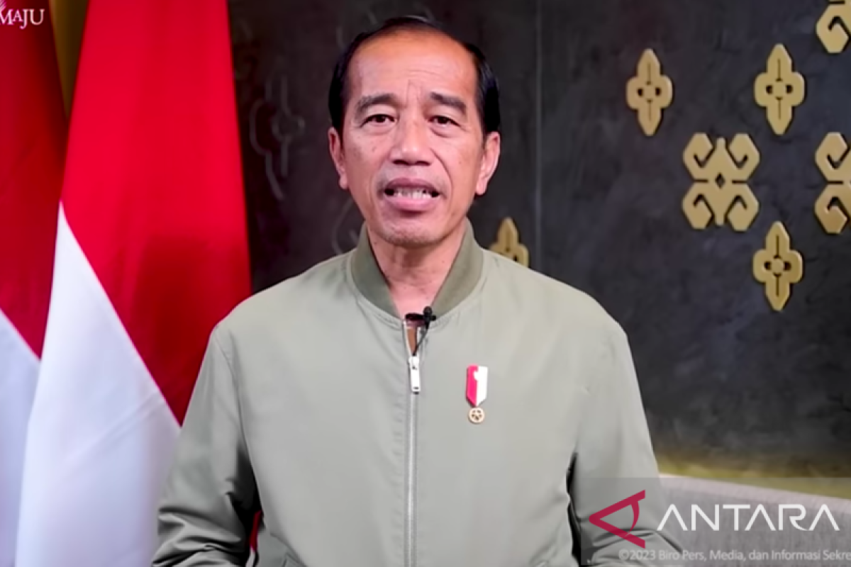 Presiden Jokowi ucapkan selamat pada Anthony Ginting yang menjuarai BAC di Dubai