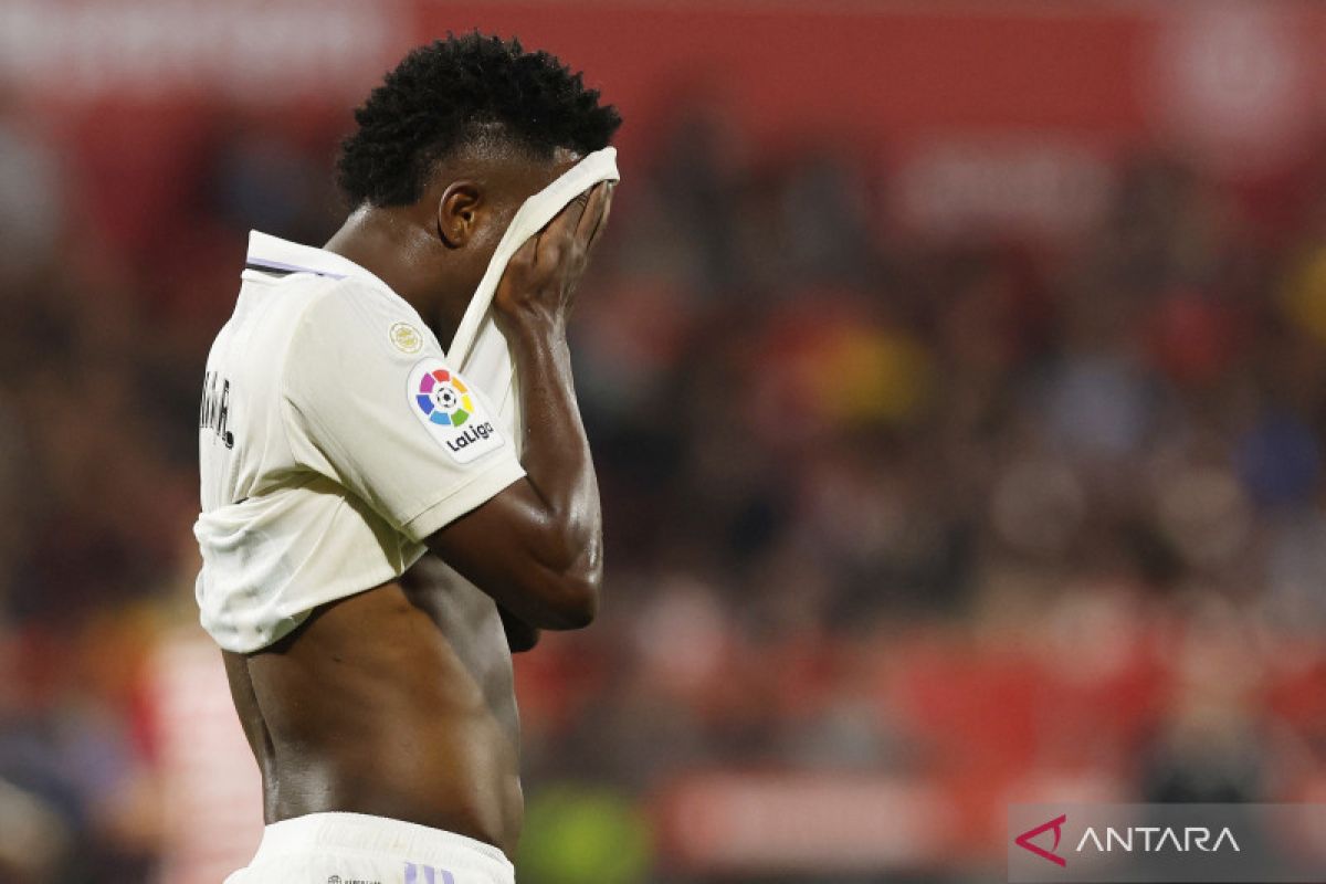 Cedera, Vinicius absen bela Real Madrid lawan Liverpool