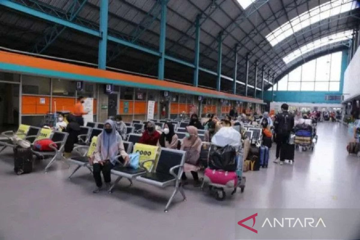 KA Tanjung Karang-Palembang angkut 1.100 penumpang pada H+3 Idul Fitri