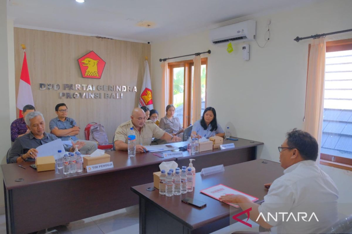 Gerindra Bali gandeng akademisi-psikolog uji kelayakan bakal caleg