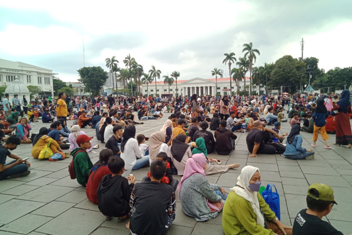 Penanggung Jawab Gedung Cipta Niaga Kota Tua keluhkan PKL berkeliaran