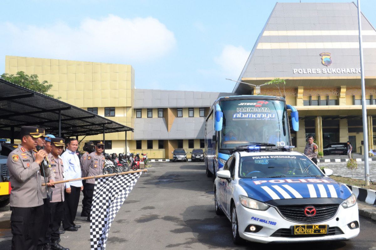 18 polres di Jawa Tengah sediakan bus milir gratis