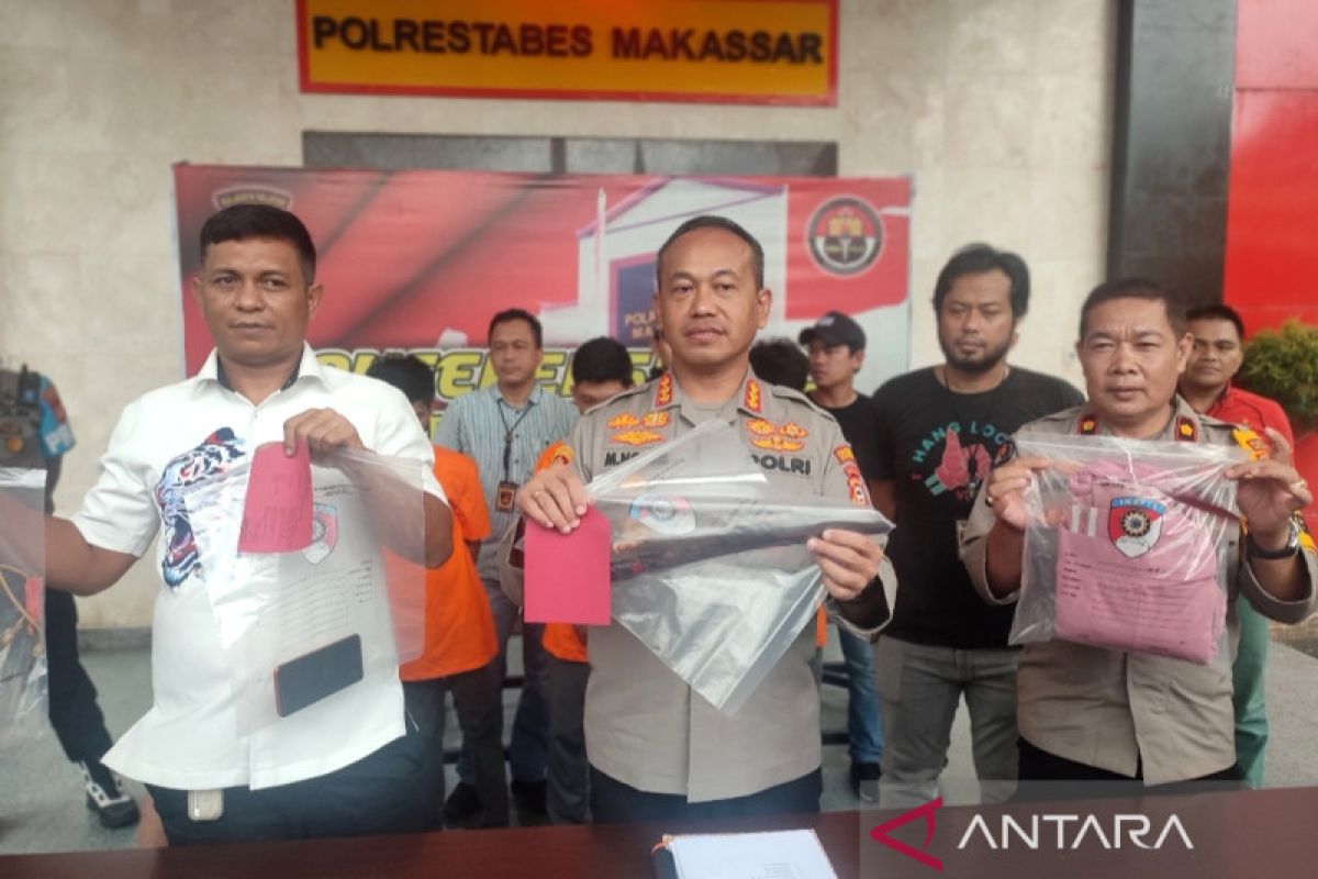 Polisi bekuk lima pelaku penganiayaan berat di Makassar