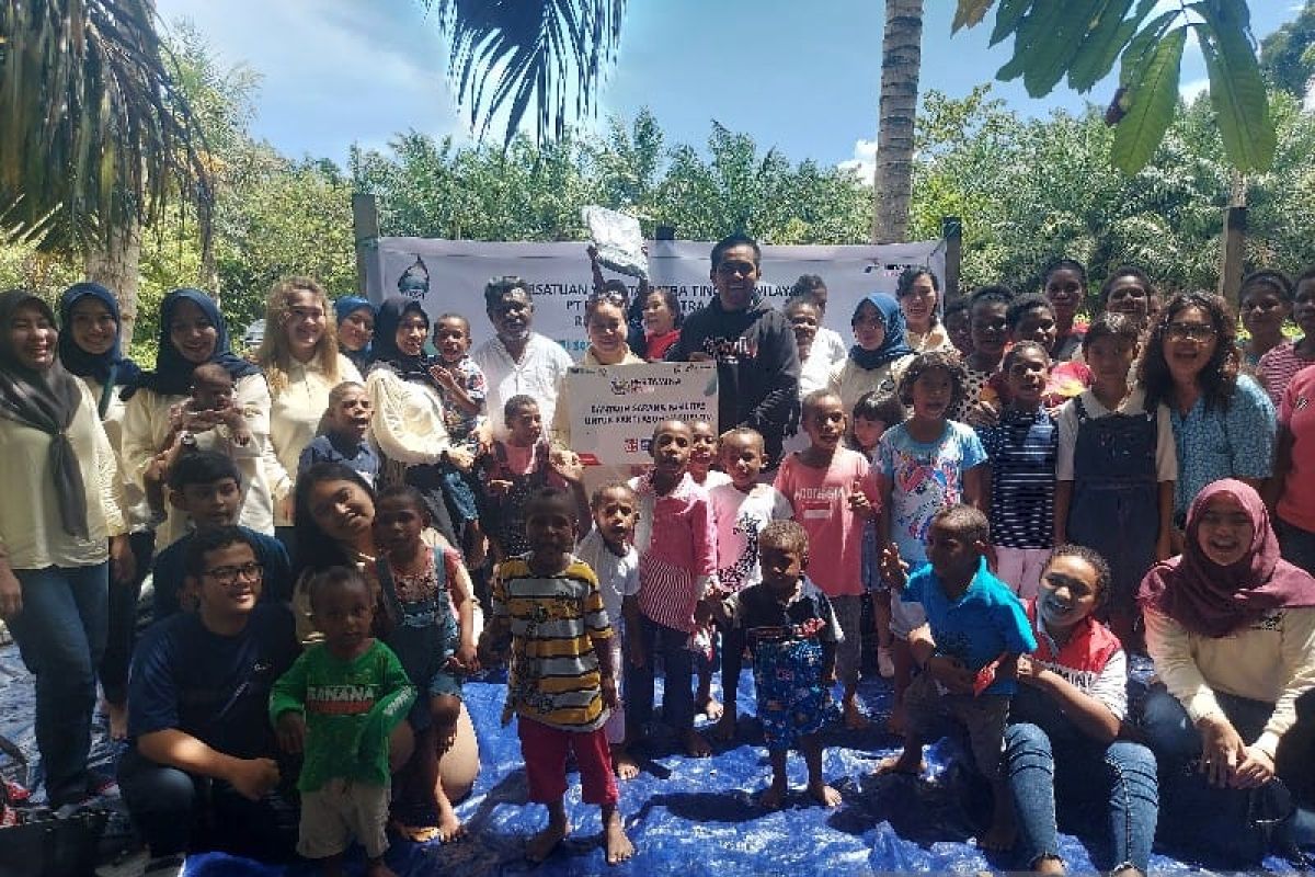 PWP Pertamina Papua-Maluku salurkan bantuan ke Panti Asuhan Shalom