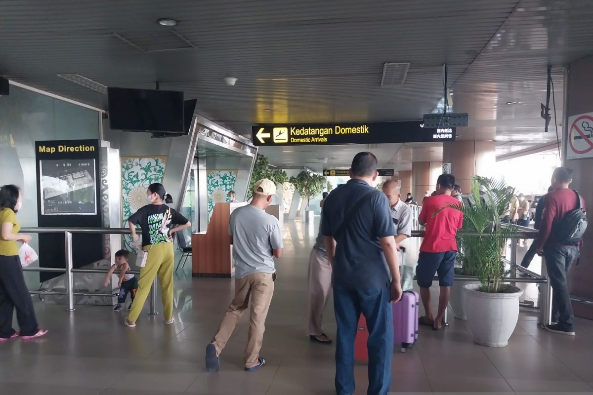 Arus Balik di Bandara Internasional Supadio normal