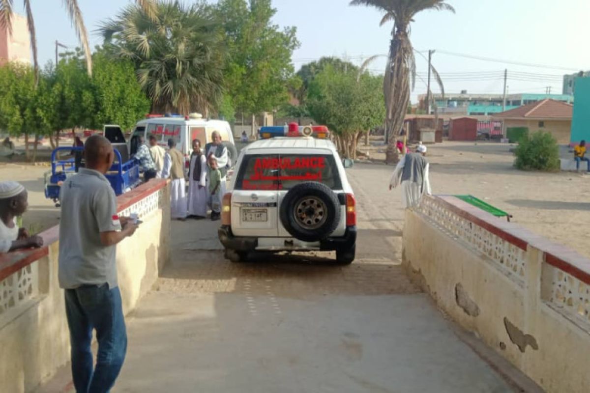 Bus evakuasi WNI dari Sudan alami kecelakaan