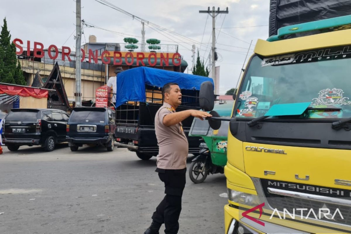 Kapolres Taput: Arus balik Lebaran terkendali dan lancar