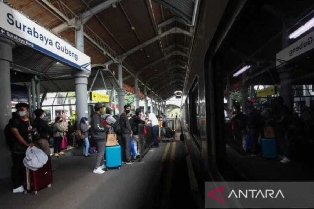 Okupansi penumpang KA di Daops 8 Surabaya meningkat 38 persen