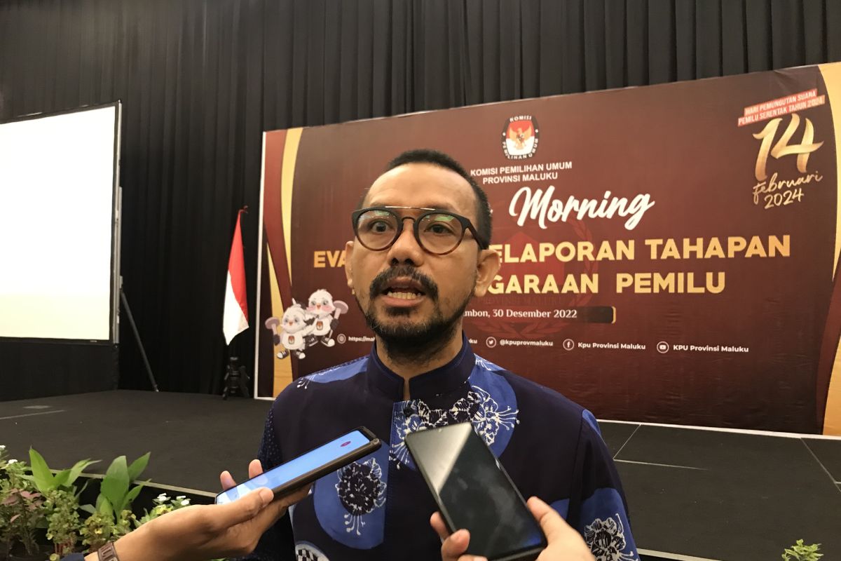 KPU Maluku sebut pendaftaran caleg Pemilu 2024 dimulai 1 Mei 2023