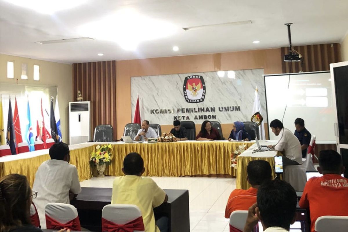KPU Kota  Ambon buka pendaftaran bakal caleg Pemilu 2024