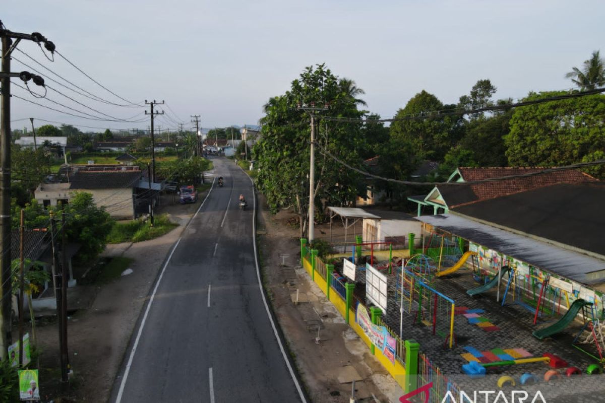 Jalan rusak di Babel paling sedikit se-Indonesia