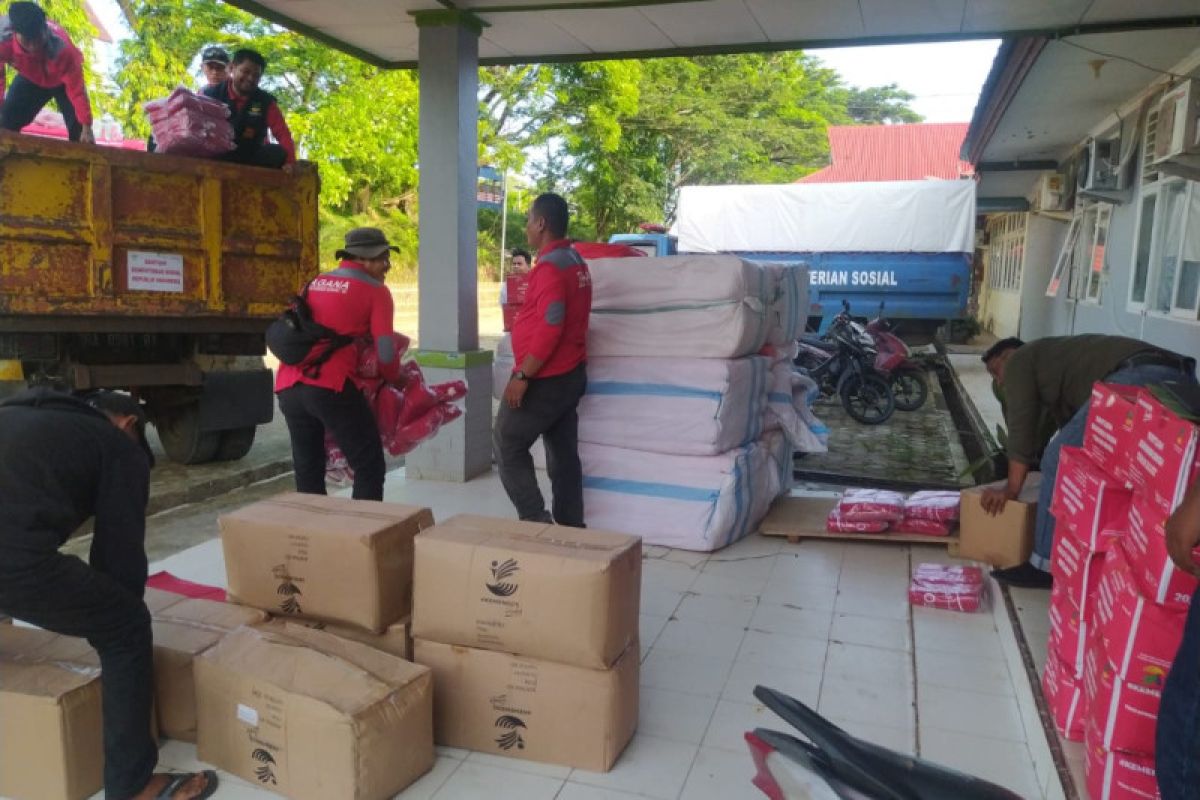 Kemensos salurkan logistik respons dampak gempa Mentawai