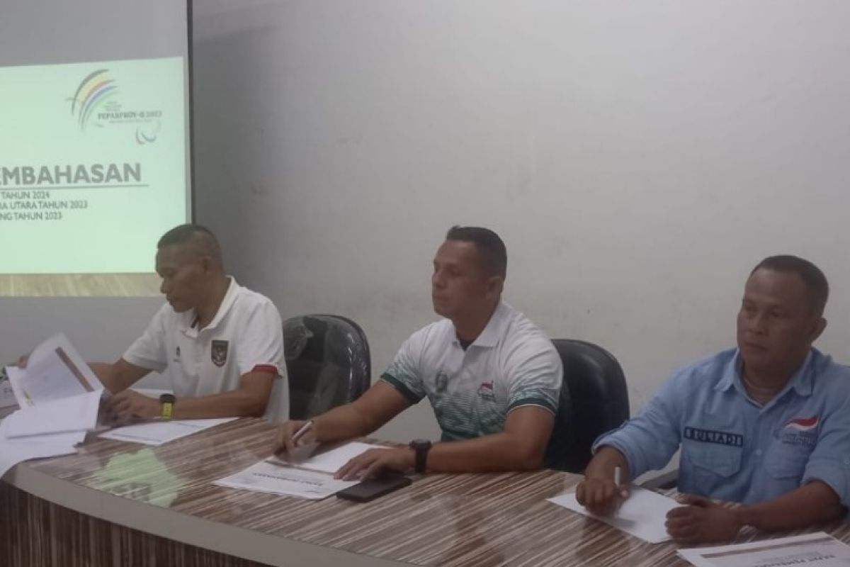 NPC Sumut matangkan persiapan Peparprov 2023