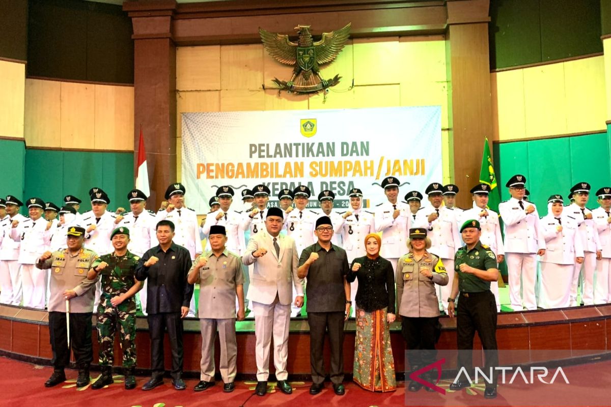 Ketua DPRD Bogor taruh harapan besar pada 32 kepala desa baru