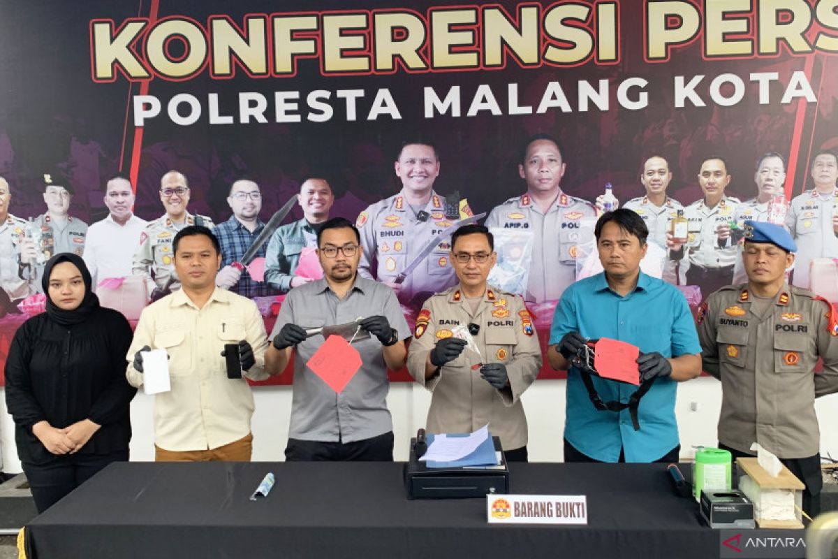 Polresta Malang tangkap pencuri spesialis rumah kosong ditinggal libur Lebaran