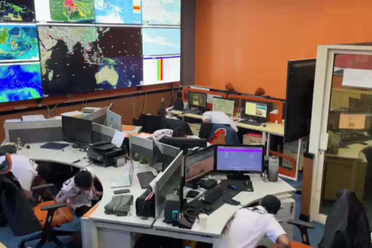 BPBD Jatim simulasikan Hari Kesiapsiagaan Bencana di arus balik