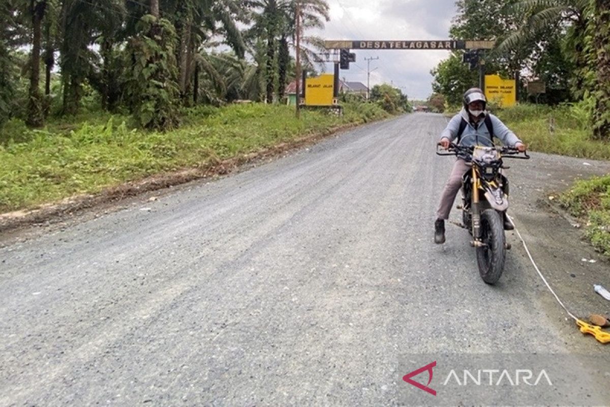 PUPR Kotabaru godok perencanaan peningkatan ruas jalan Telaga Sari