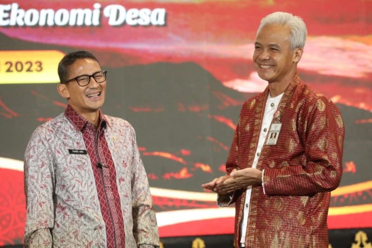 Ganjar Pranowo-Sandiaga sepakat bangun kemandirian ekonomi desa